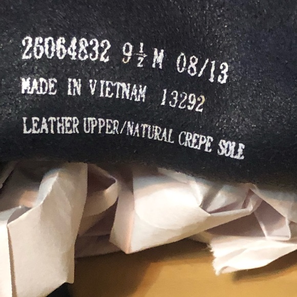 Clarks Originals Blue Suede Shoes With Natural Gum Sole . Woman’s Size 91/2 - Picture 4 of 12